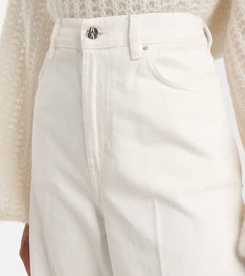 Jeans a gamba larga e vita alta | Toteme