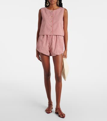 Rio gingham cotton top | Posse