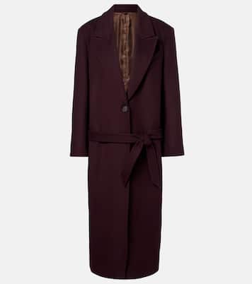 Cappotto in twill di misto lana | The Attico