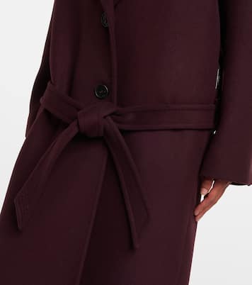 Cappotto in twill di misto lana | The Attico