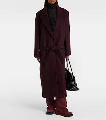 Cappotto in twill di misto lana | The Attico