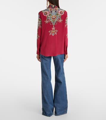Camisa de crepé de seda floral | Etro