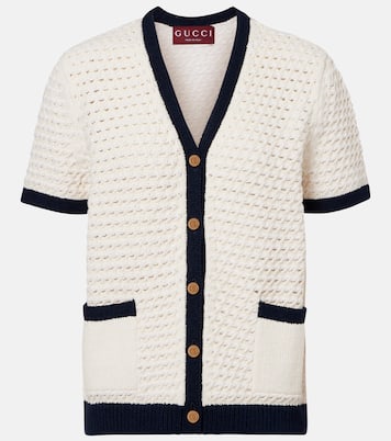 Cardigan en coton mélangé | Gucci