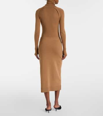 Wool-blend midi skirt | Victoria Beckham