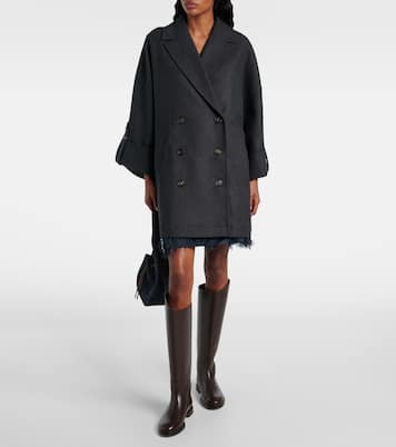 Oversized wool jacket | Brunello Cucinelli