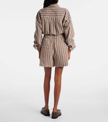 Bermuda-Shorts aus einem Baumwollgemisch | Brunello Cucinelli