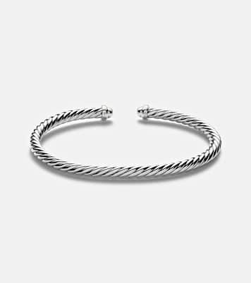 Bracelet Cable Flex en argent sterling et or 14 ct | David Yurman