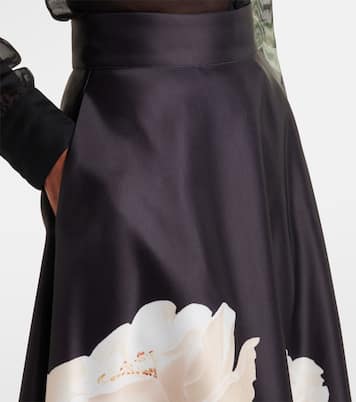 Falda larga Rosalyn floral | Leo Lin