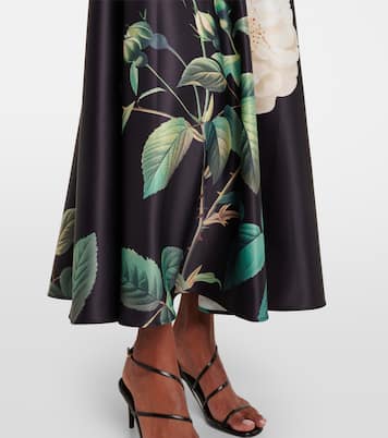 Falda larga Rosalyn floral | Leo Lin