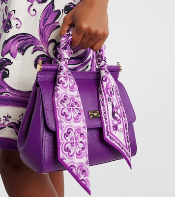 Majolica printed silk twill scarf | Dolce&Gabbana
