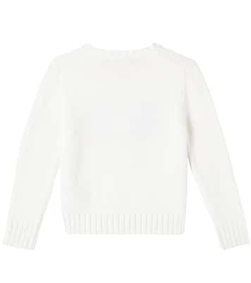 Pullover in cotone con intarsi | Polo Ralph Lauren Kids
