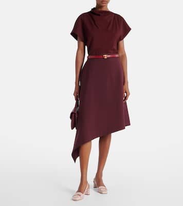 Barretta 50 leather slingback pumps | Tod's