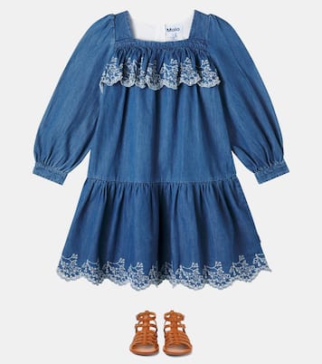 Besticktes Kleid Camitty aus Baumwolle | Molo