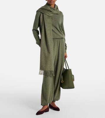 Grande Unita cashmere scarf | Loro Piana