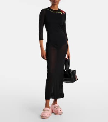 x Crocs Siren embellished platform clogs | Simone Rocha