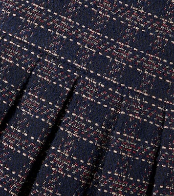Vestido de tweed con terciopelo | Tartine et Chocolat