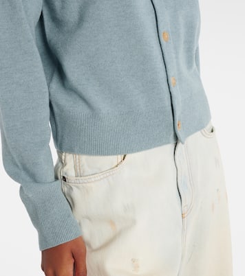 Kenny wool and yak cardigan | Acne Studios