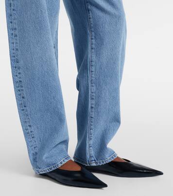 Jean barrel Low Slung à taille mi-haute | Frame