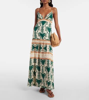 Keeper cotton poplin maxi dress | Johanna Ortiz
