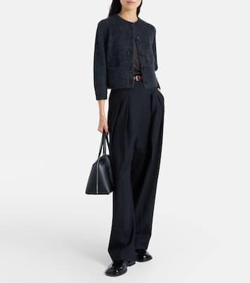 Cardigan Fluffy Statements en laine et cachemire | Dorothee Schumacher