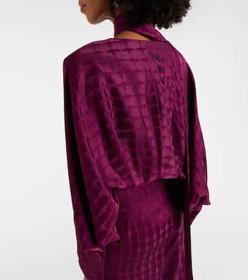 Wickelkleid Dunaway aus Cady | Taller Marmo