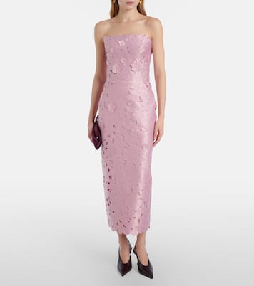 Cocktailkleid Astelle aus Guipure-Spitze | Costarellos