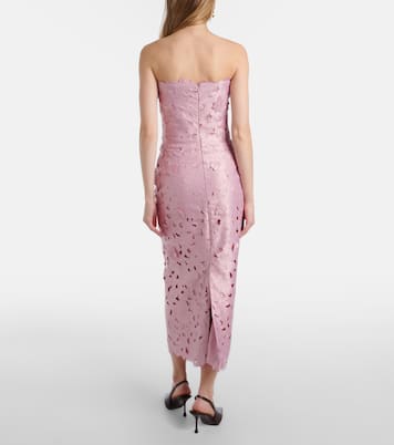 Cocktailkleid Astelle aus Guipure-Spitze | Costarellos