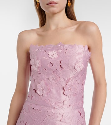 Cocktailkleid Astelle aus Guipure-Spitze | Costarellos