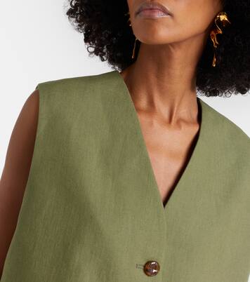 Gilet Midday Sun en lin | Blazé Milano