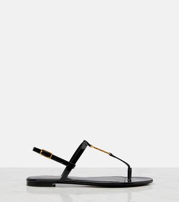 Sandalen Cassandre aus Lackleder | Saint Laurent