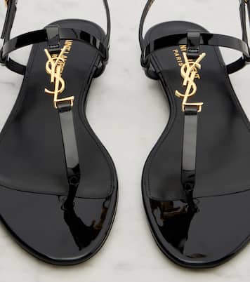 Sandalen Cassandre aus Lackleder | Saint Laurent