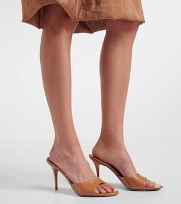 Mules Elodie 90 in vernice | Amina Muaddi