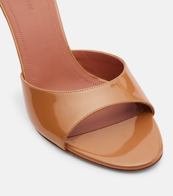 Mules Elodie 90 in vernice | Amina Muaddi