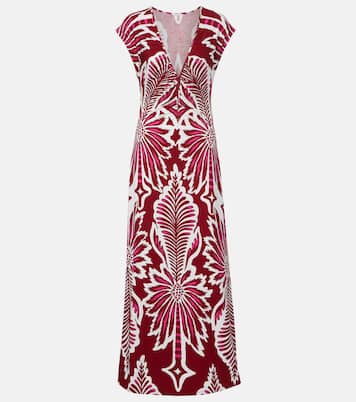 Robe longue Nova à fleurs | Poupette St Barth