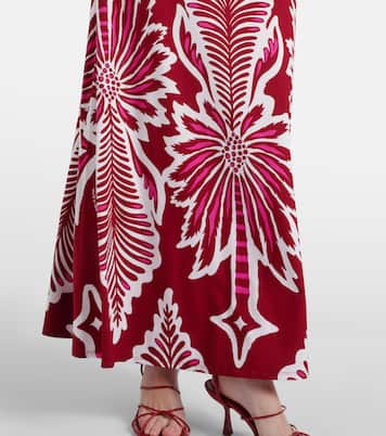 Robe longue Nova à fleurs | Poupette St Barth