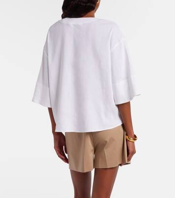 Sospiro linen-blend top | Max Mara