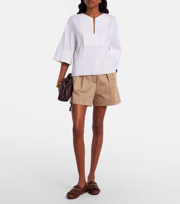 Sospiro linen-blend top | Max Mara