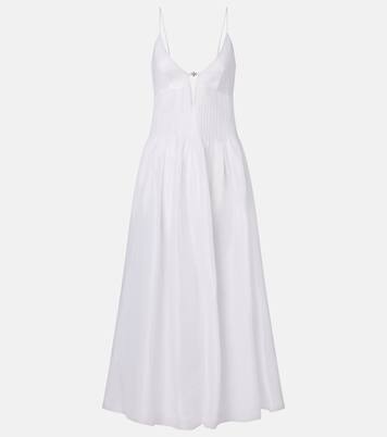 Linen and silk maxi dress | Tory Burch