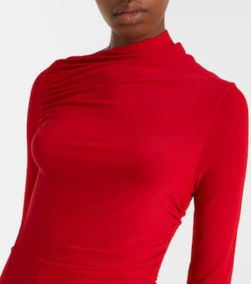 Robe Svita en jersey à fronces | Rick Owens