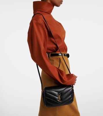 Loulou Toy leather crossbody bag | Saint Laurent