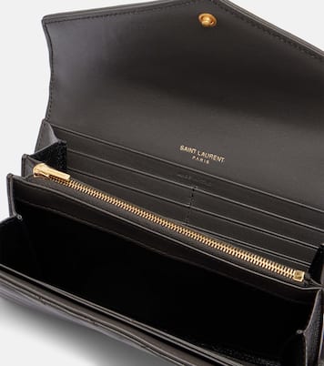 Cassandre matelassé leather wallet  | Saint Laurent