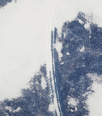 Sweat-shirt à capuche à motif tie & dye en coton | Stella McCartney