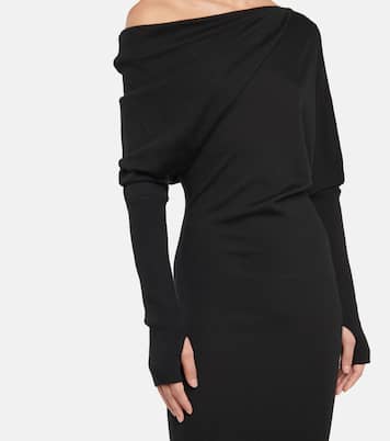 Vestido midi de mezcla de cachemir | Tom Ford