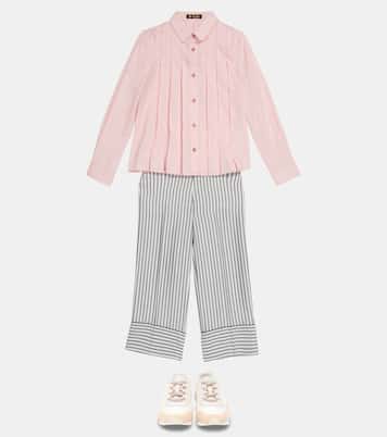 Blusa Ambre en mezcla de algodón | Loro Piana Kids