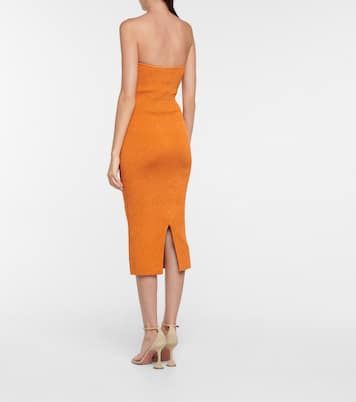 Off-Shoulder-Midikleid Thalia | Galvan