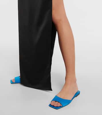 Pantoletten Devon aus Satin | The Attico