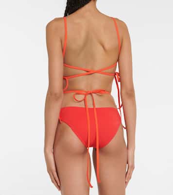 Wraparound triangle bikini top | Christopher Esber