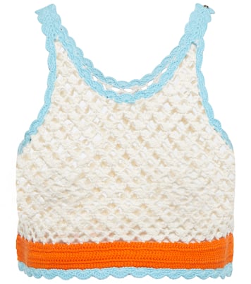 Gehäkeltes Cropped-Top Stresa aus Baumwolle | Sportmax