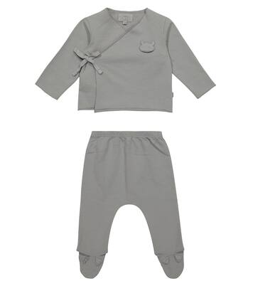Baby - Cardigan e pantaloni in cotone | Il Gufo