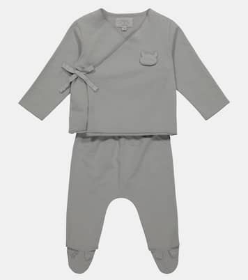 Baby - Cardigan e pantaloni in cotone | Il Gufo